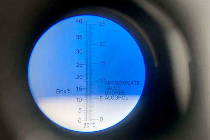 Значение плотность сусла 2